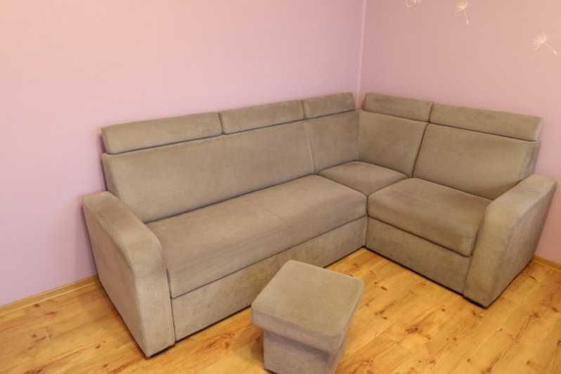 Mało używana kanapa narożna z funkcją spania