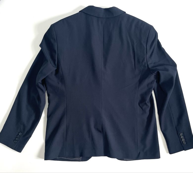 Garnitur Męski Pier One Rozmiar 56 XXL granatowy comfort marynarka + spodnie