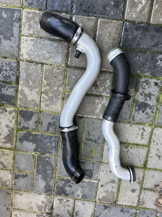 Rura rury przewody intercoolera bmw e46 320d 2.0d 150km m47n