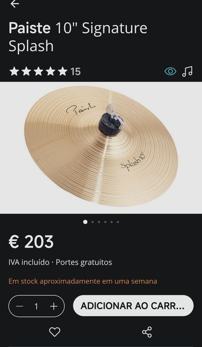 Kit de pratos Paiste série 2002/Rude/Signature