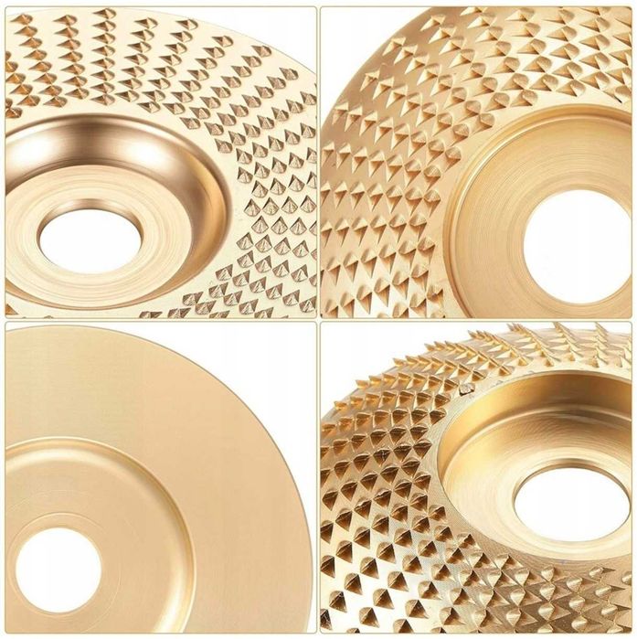 Tarcza do Szlifowania x3 FREZ DREWNA 100mm 16mm Frez Tarnik Ścierne
