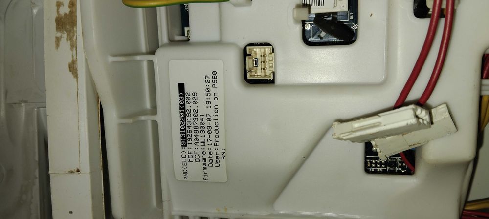 Panel pralki electrolux EWT11367VIW