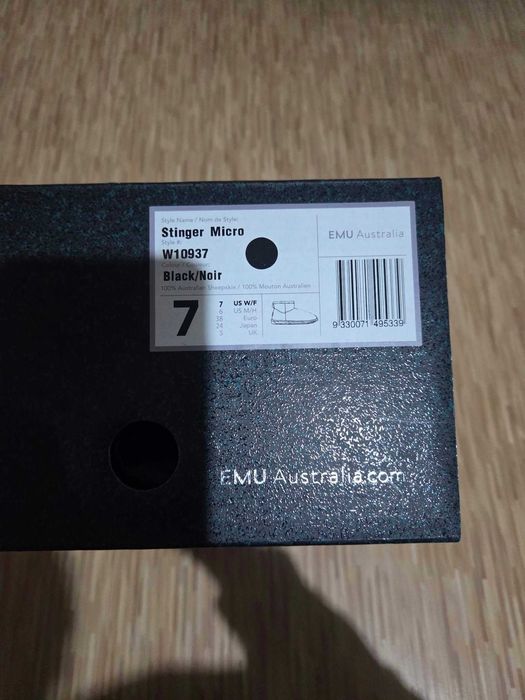 emu australia stinger micro black rozmiar 38