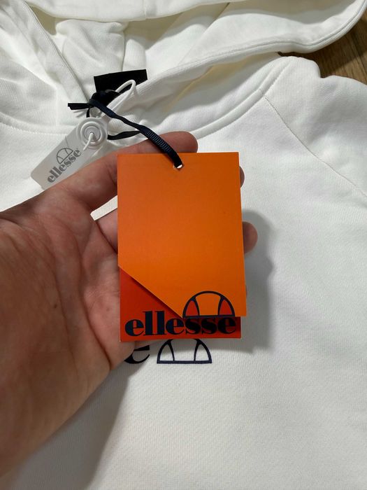 ОРИГІНАЛ Худі ELLESSE | Кофта Еліс | Світшот Еллісс в білому кольорі (ВСІ РОЗМІРИ)