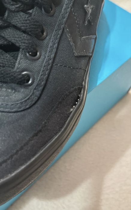 Converse czarne tenisówki