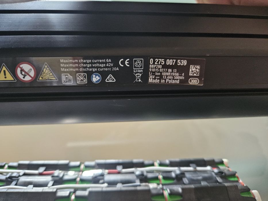 Батарея 10S4P з корпусом Bosch Powertube