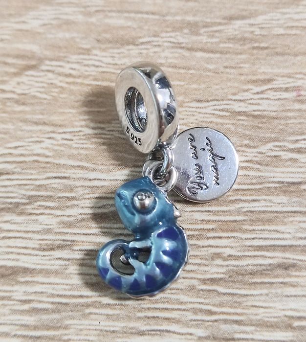Charm's kameleon S925 nowa zawieszka