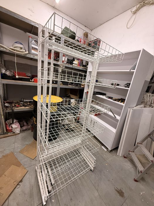 Стелажи полки для магазина