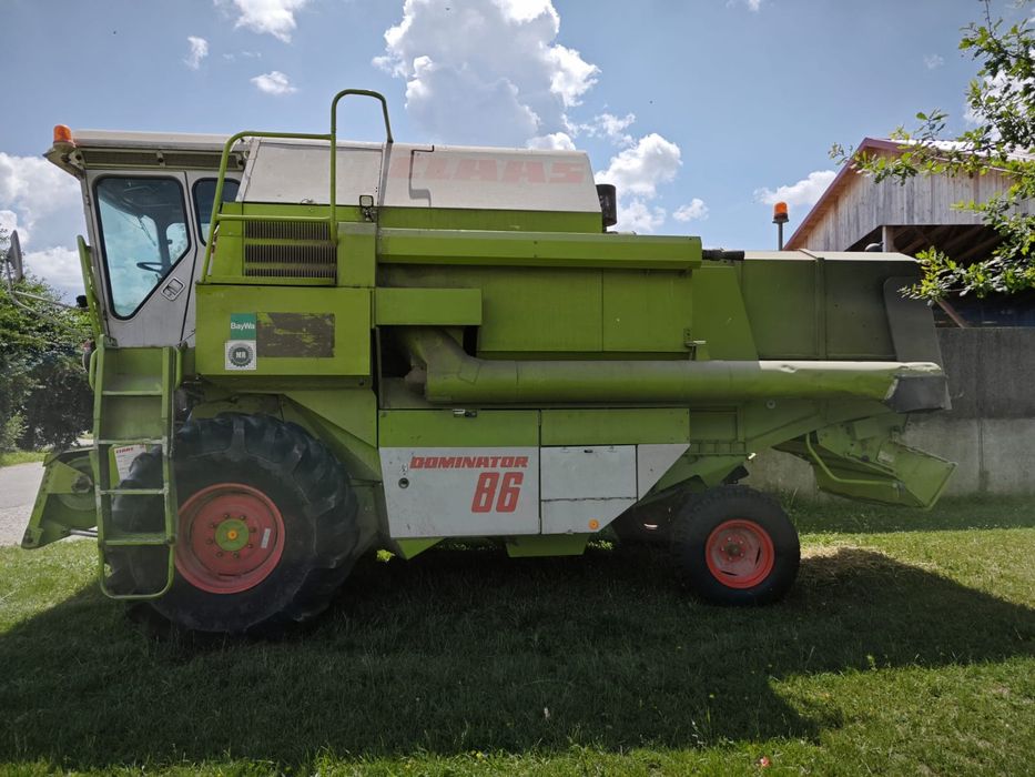 Комбайн свіжопригнаний Claas Dominator 86