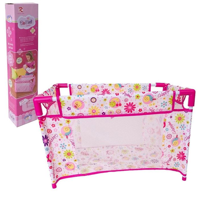 Łóżeczko składane dla lalki pudełko,480x104 mm