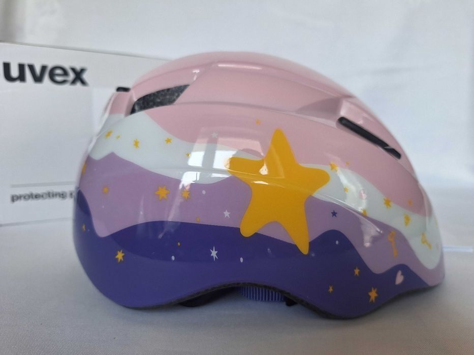 Kask rowerowy dziecięcy Uvex Kid 2 Princess XS/S 46-52cm