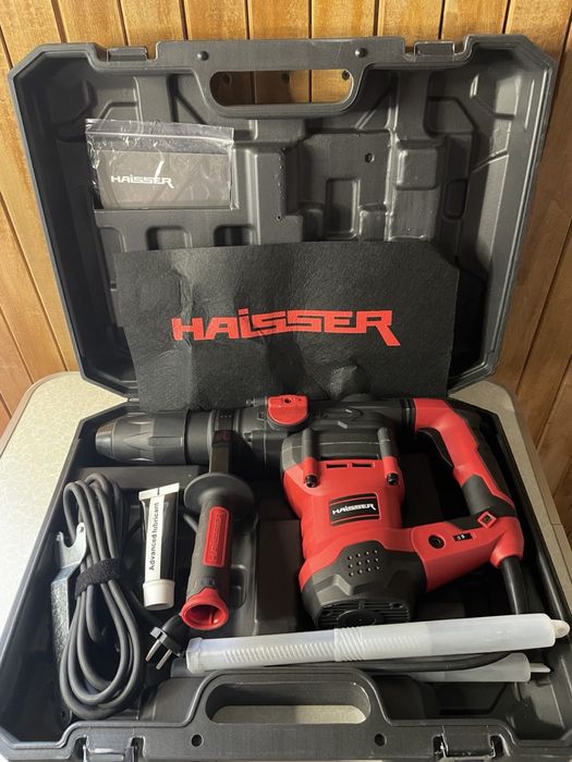 Перфоратор HAISSER бочковий НВ-42S (42mm, 2000W. 10J,SDS MAX)