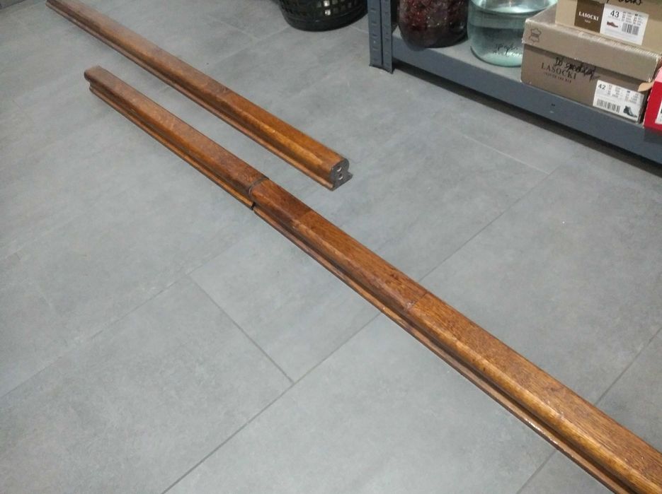 Poręcz, balustrada drewniana