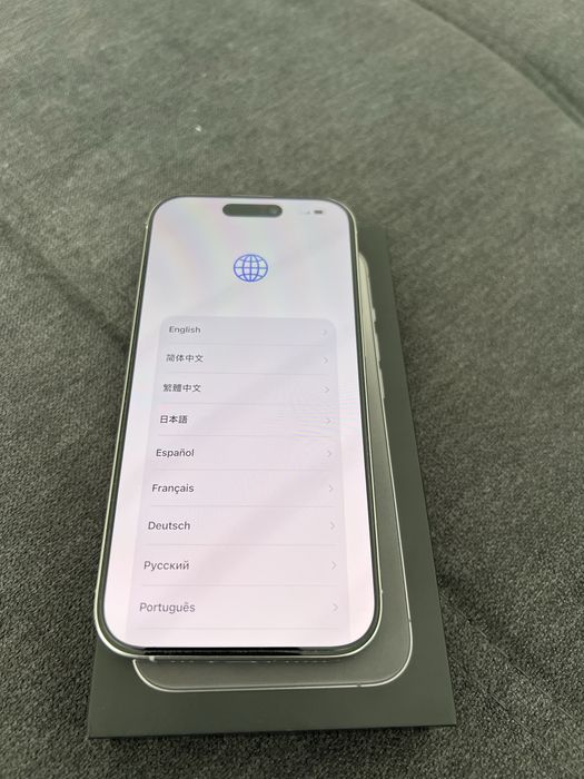Iphone 16 pro 128gb titanio Branco