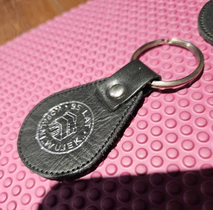 Brelok skóra KWK Wujek 95 lat kolekcja