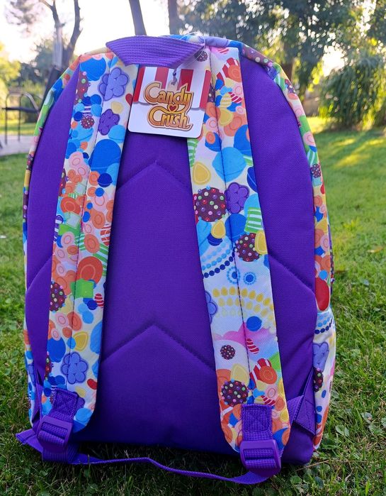 Nowy plecak młodzieżowy Candy Crush