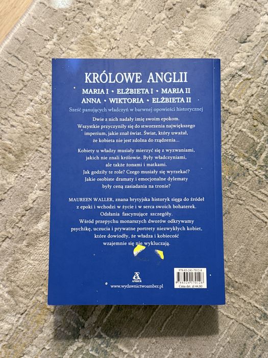 „ Króliwe Anglii” Maureen Waller