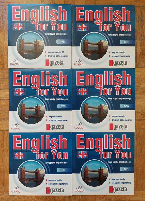 Kurs języka angielskiego "English for You" 6 CD