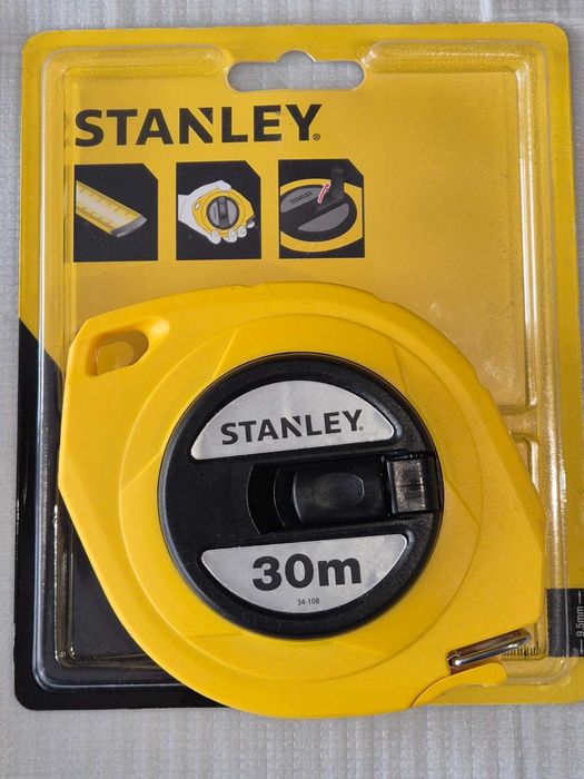 STANLEY Miara zwijana taśma pomiarowa 30m 34-108
