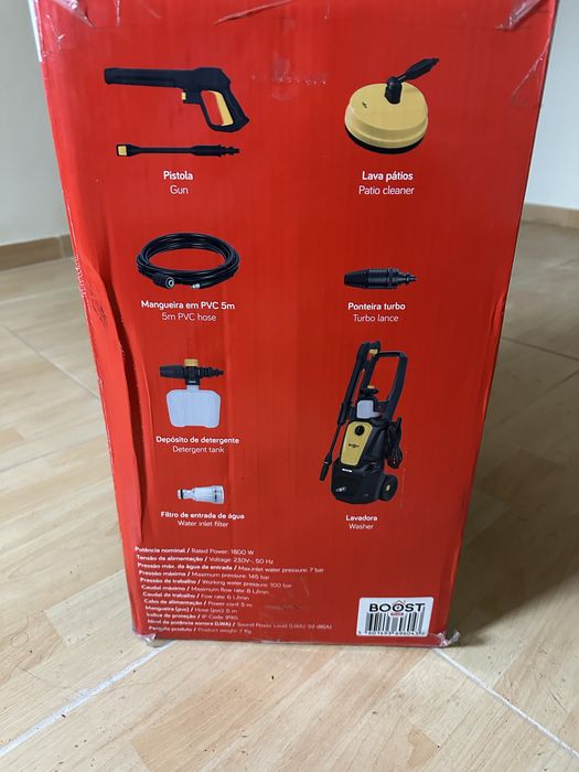 Lavadora de alta pressão 145 Bars