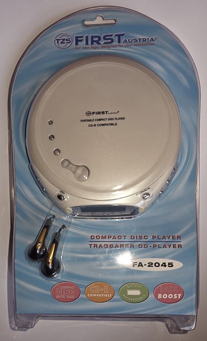 Discman z lat '90 Nowy