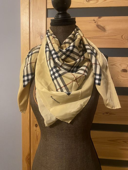 Chusta damska Burberrys vintage