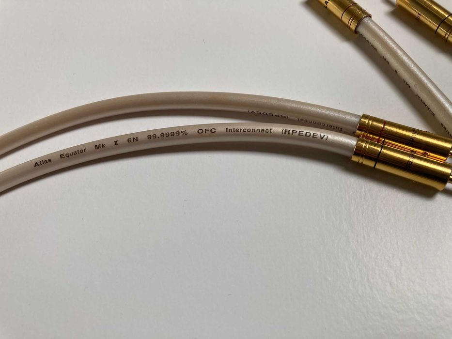 Atlas Equator MkII - cabo interconnect 1,0m