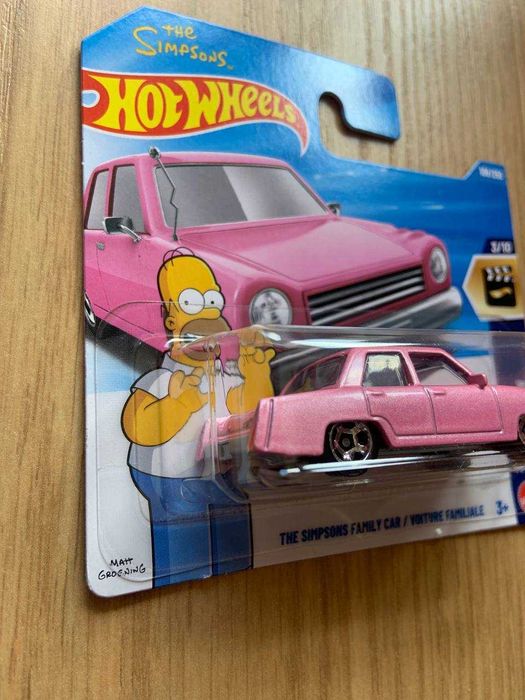 Hot Wheels The Simpsons Family Car Сімпсони Homer simpson