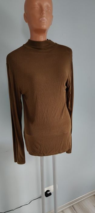 XL amidu golf khaki prążek półgolf