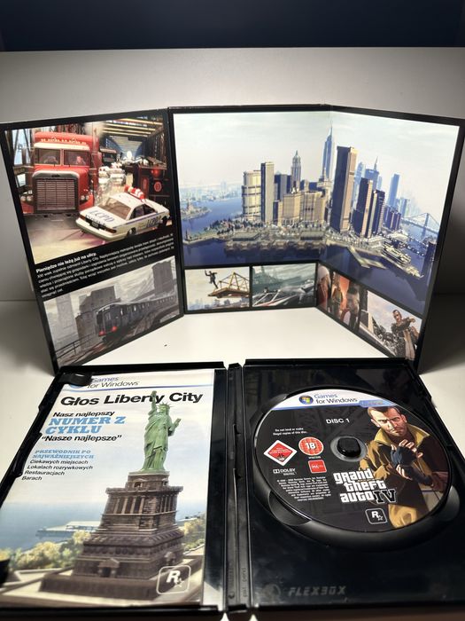 Wydanie PL GTA 4 Grand Theft Auto IV PC
