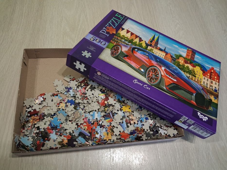 Пазли 500 штук нові