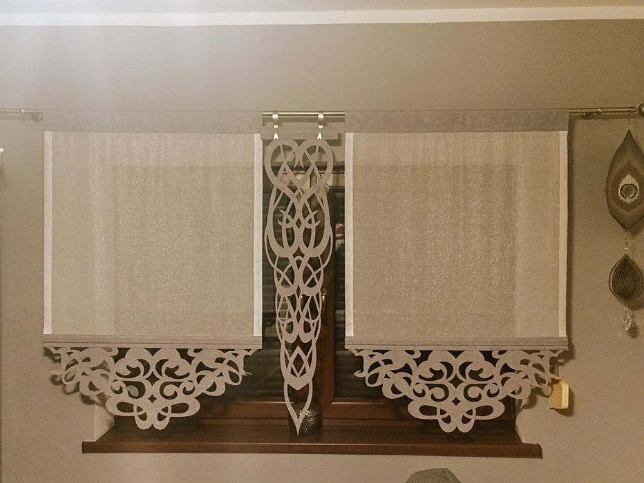 Firany-panel,b.dobry stan