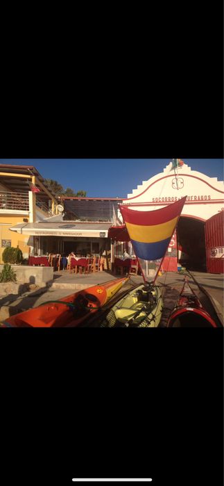 Bic scarpa with 2 sails ( pacific sails, new zealand)