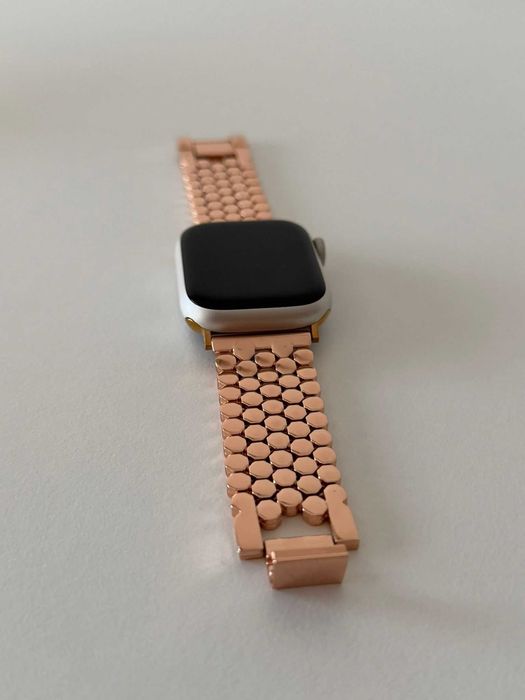 Apple Watch Series 7 41mm GPS + 2 braceletes + carregador