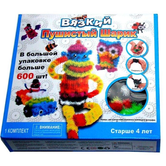 Конструктор липучка «грузла пухнаста кулька»