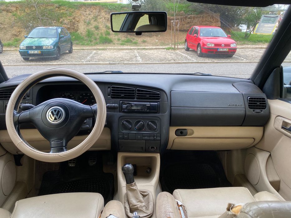 vw golf cabrio 1.6 para restauro