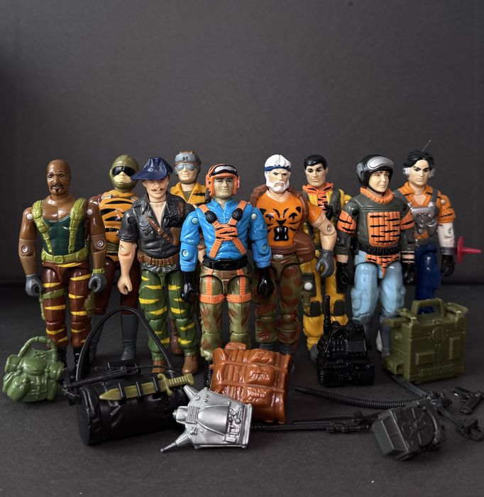 Figurki figures Gi joe G.i.joe euro Tiger force Hasbro retro PRL Vintage