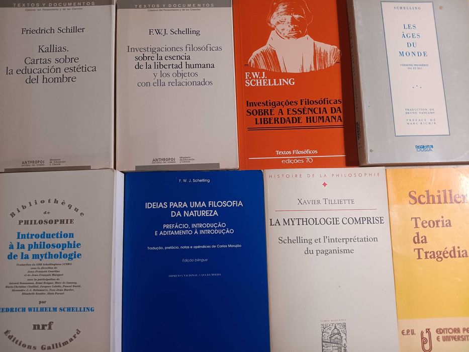 Schelling Herder e Outros Vários Livros