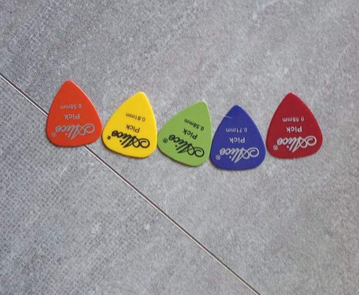 Guitarra clássica com saco e 5 palhetas