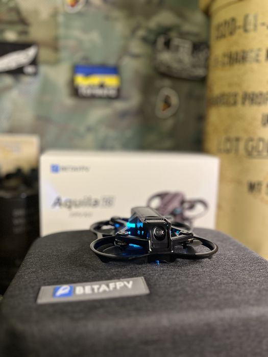 Квадрокоптер Aquila 16 BetaFPV. В комплекті 6 АКБ + ЗАРЯДКА!