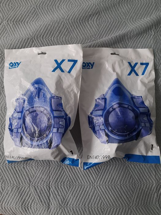Maska  Oxyline  X7 SILIKON (BAGNET) półmaska