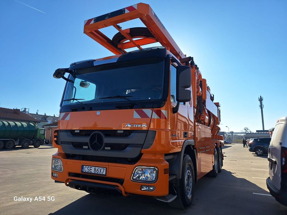 Mercedes-Benz ACTROS  Muller, System odzysku wody, stan bardzo dobry