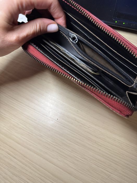 Гаманець кошелек шкіра замок