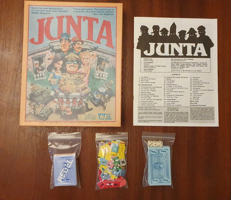 Jogo de tabuleiro JUNTA