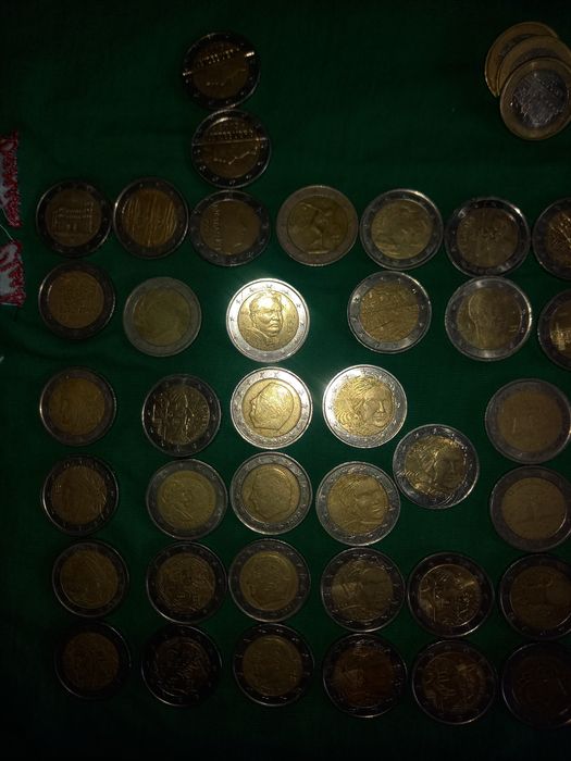 Vendo moedas de colecção raras