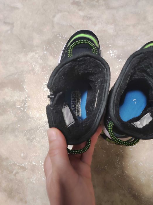 Демисезонные сапоги, ботинки skechers для мальчика 27 раз 18 см стельк
