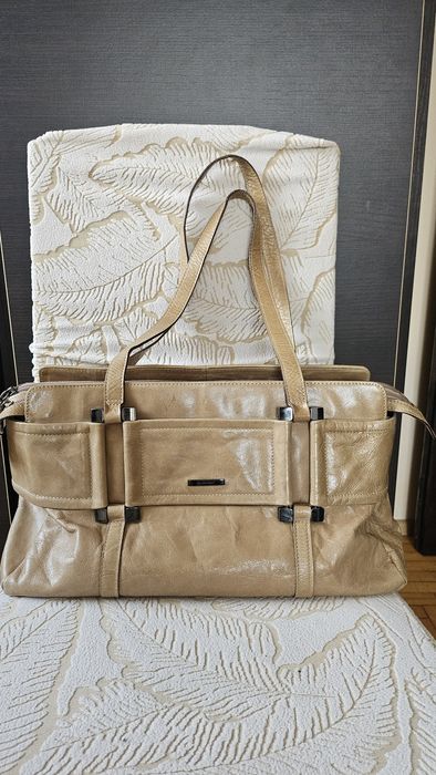 Шкіряна сумка Claudio Ferrici