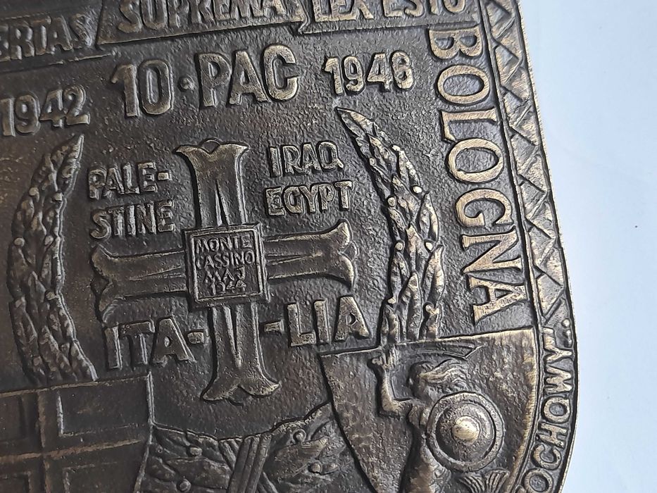 Ryngraf 2. Korpus Polski - Monte Cassino (10 Pułk Artylerii Ciężkiej)