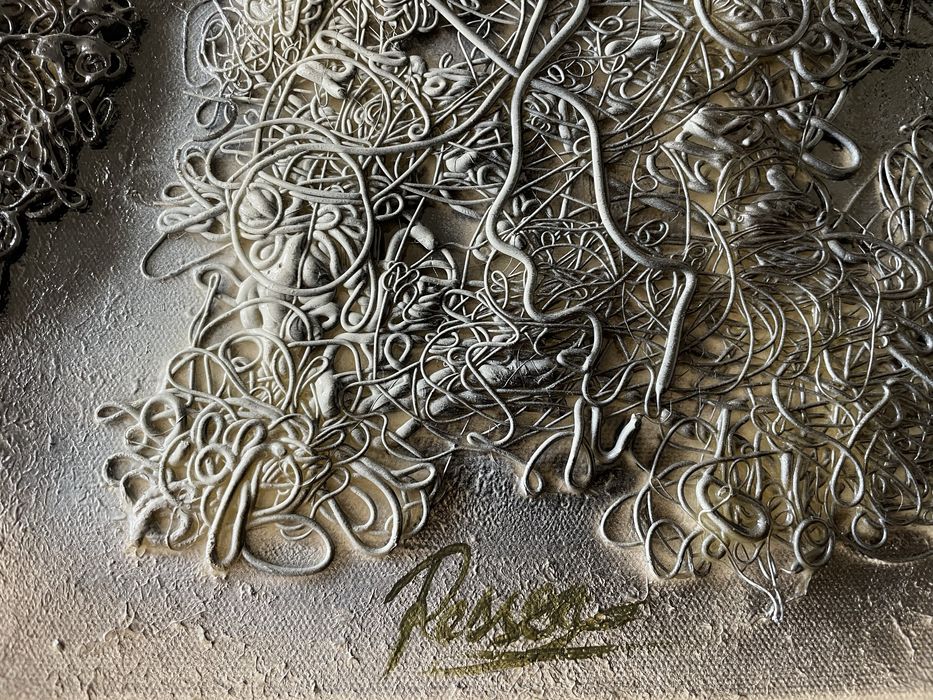 Quadro “Ponto Caramelo” original64738961443459122