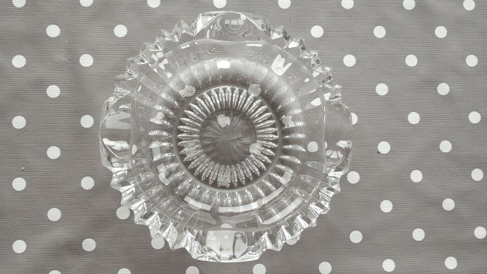 Cinzeiro Cristal Made in France - Novo